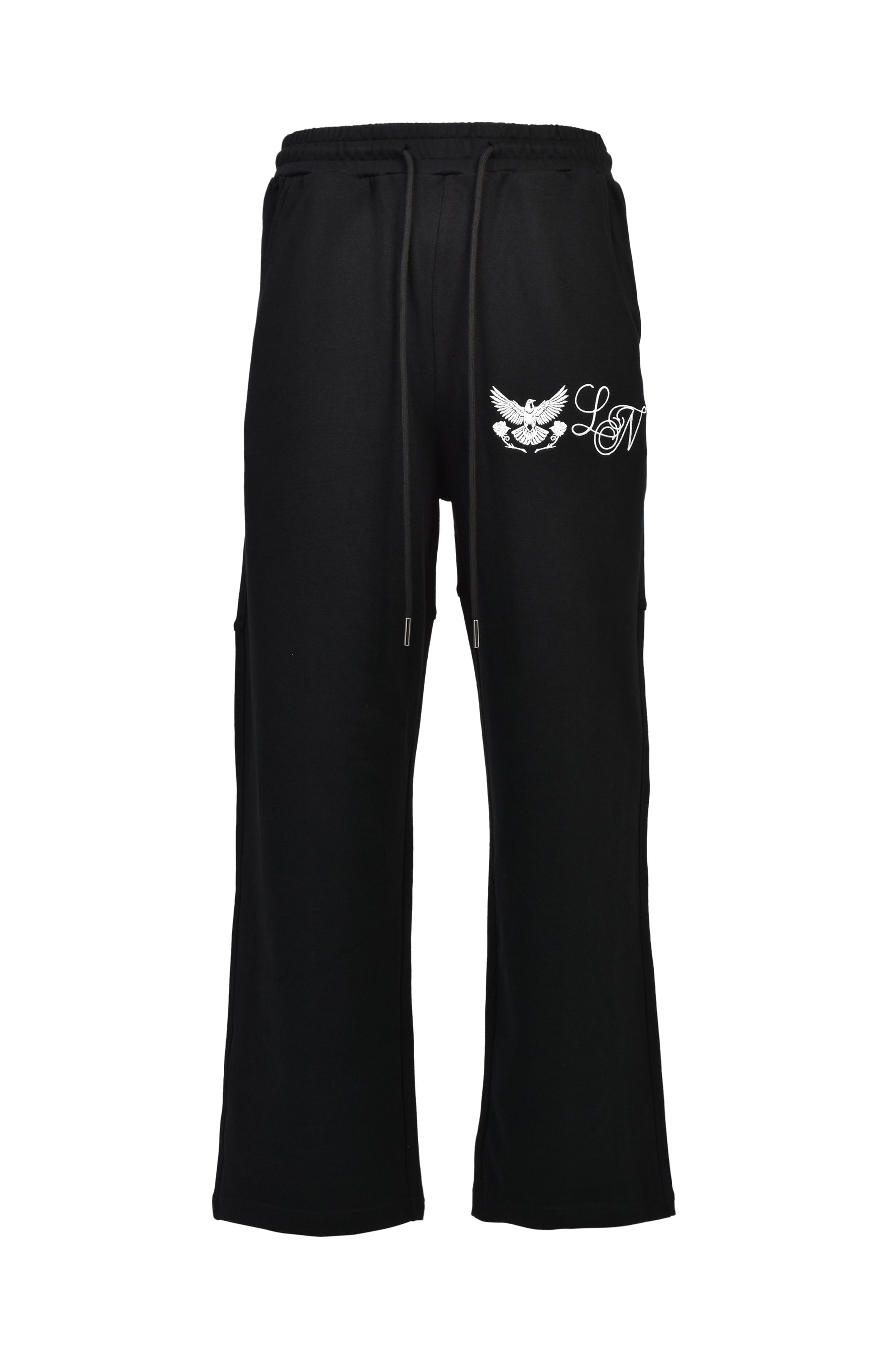 EMBLEM LOGO SWEAT PANTS / BLK