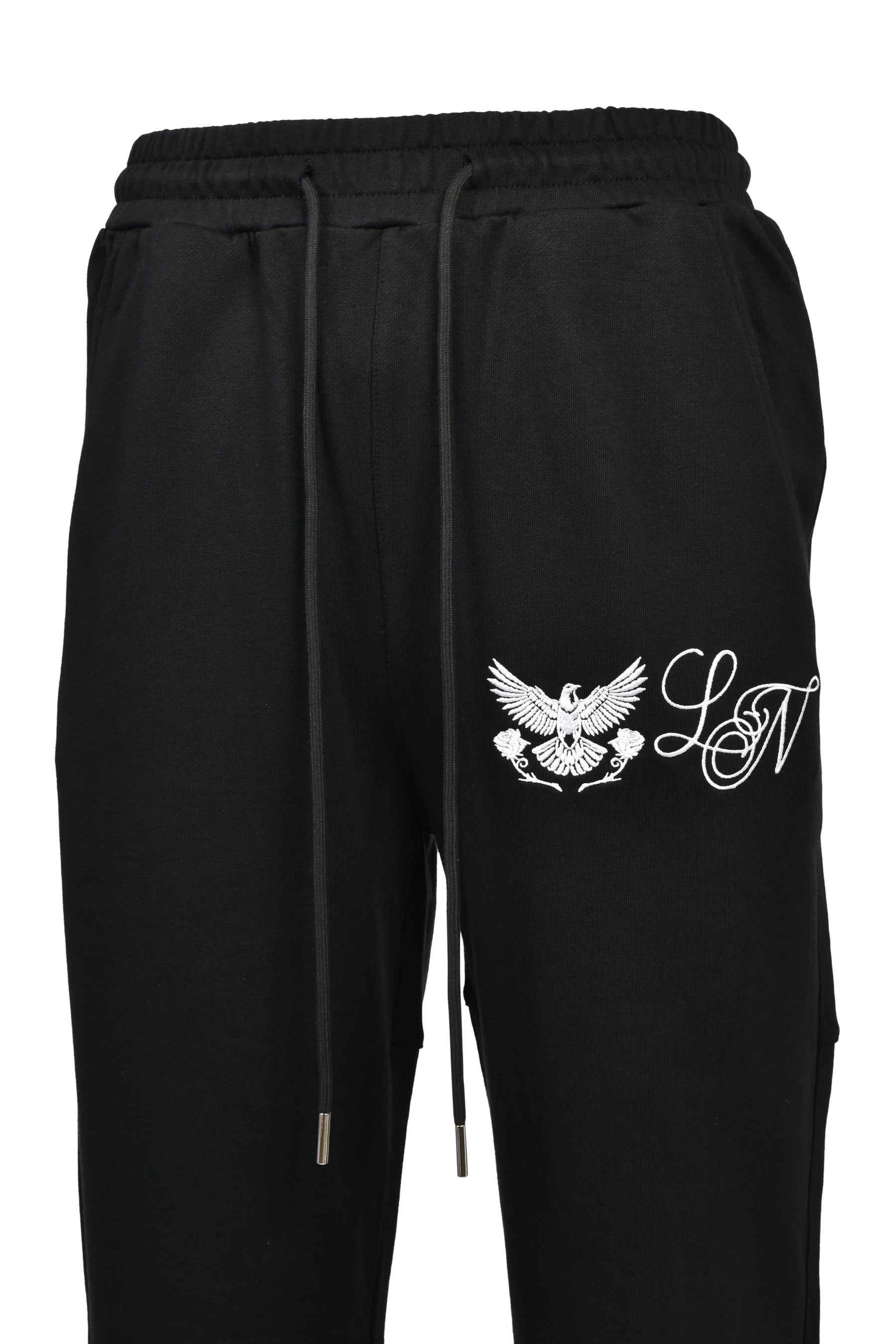 EMBLEM LOGO SWEAT PANTS / BLK