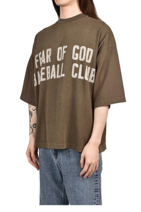 "BASEBALL CLUB" SS TEE / FADED BRW