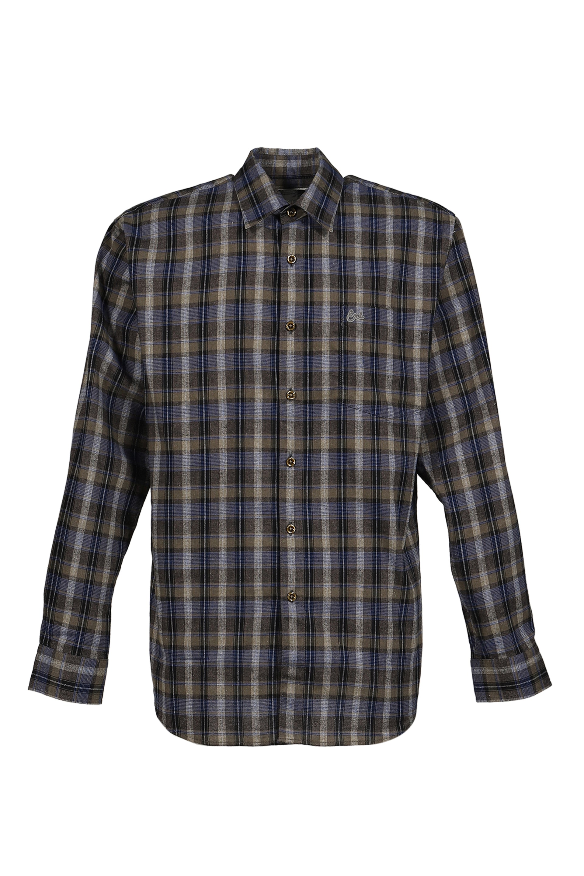 GREY CHECK SHIRT WOVEN / GRY CHECK