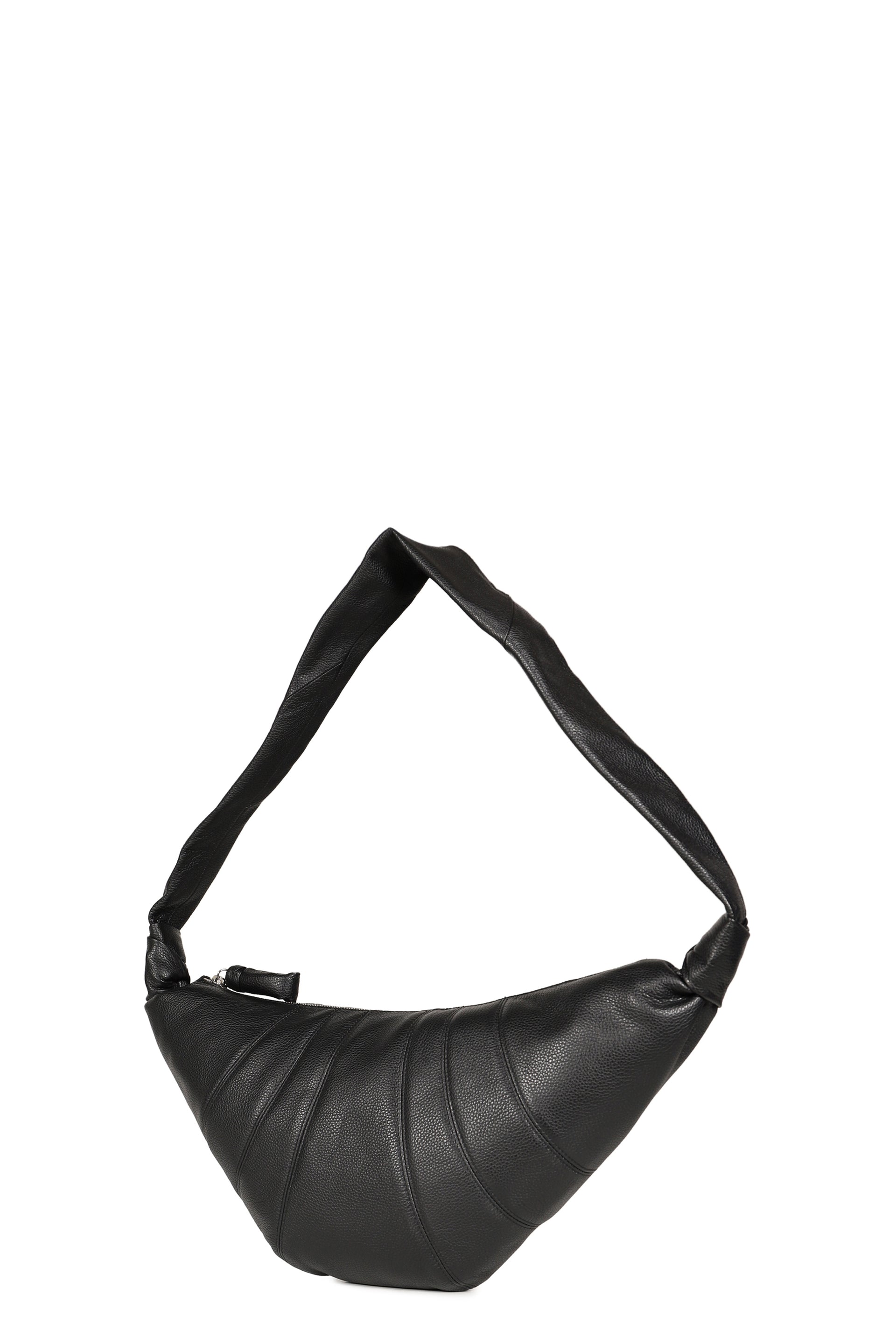 MEDIUM CROISSANT BAG / BLK