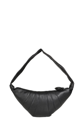MEDIUM CROISSANT BAG / BLK