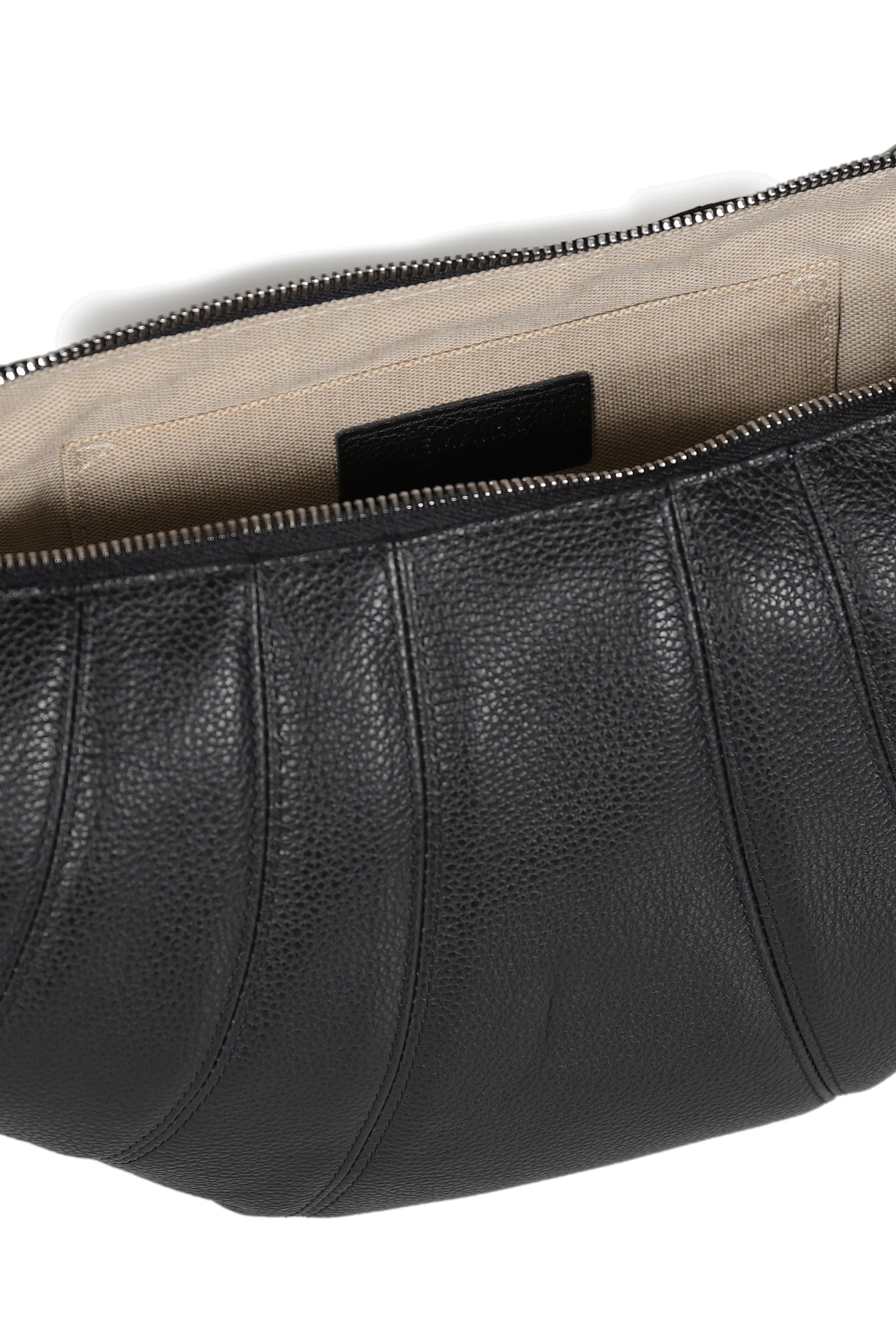 MEDIUM CROISSANT BAG / BLK