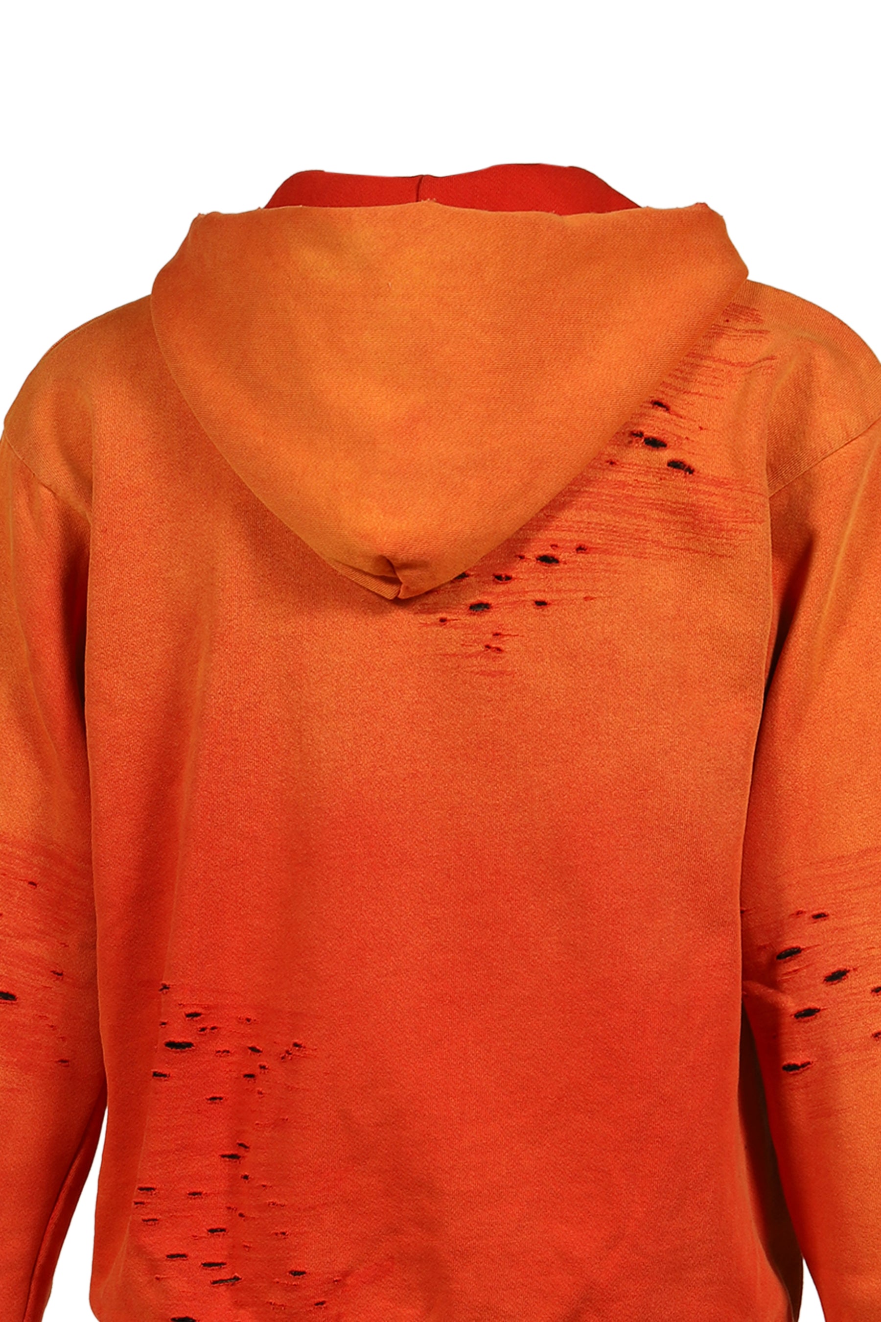 APOCRYPHA PIOUS ZIP HOODIE / ORANGE