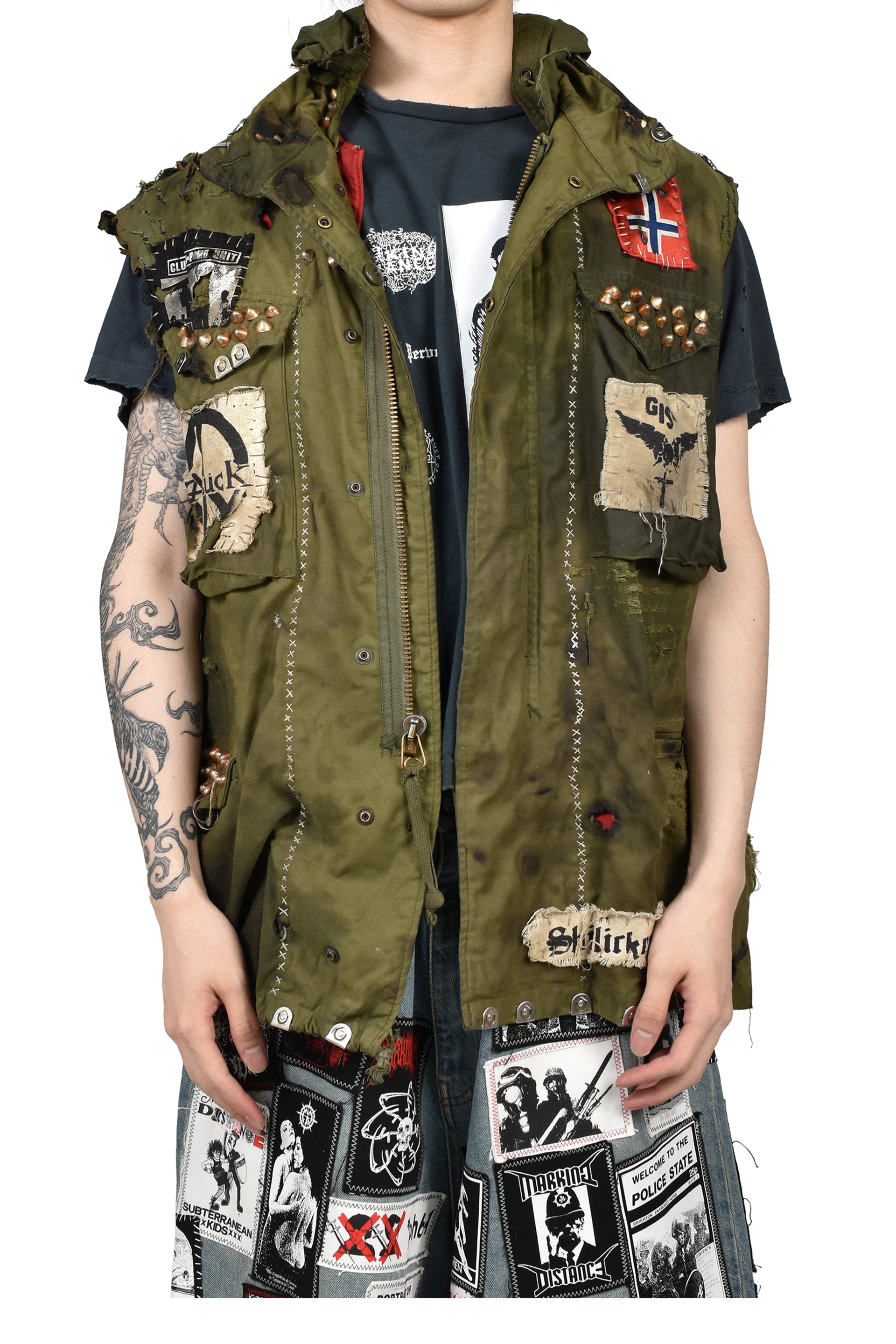 GULAG VEST / MILITARY GRN