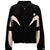 VELOUR WARM UP JACKET / BLK
