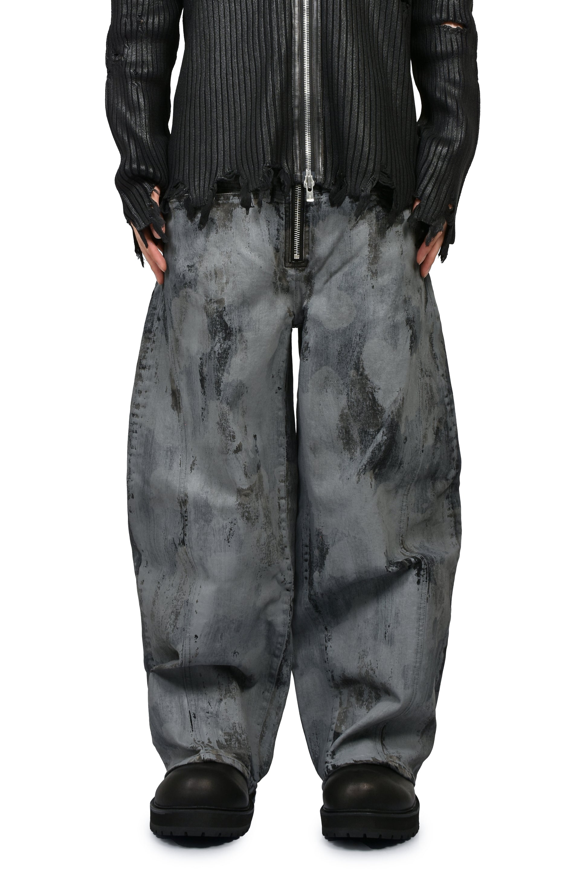 RUSTY WAXED BAGGY CUT / RUSTY GRY