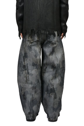 RUSTY WAXED BAGGY CUT / RUSTY GRY