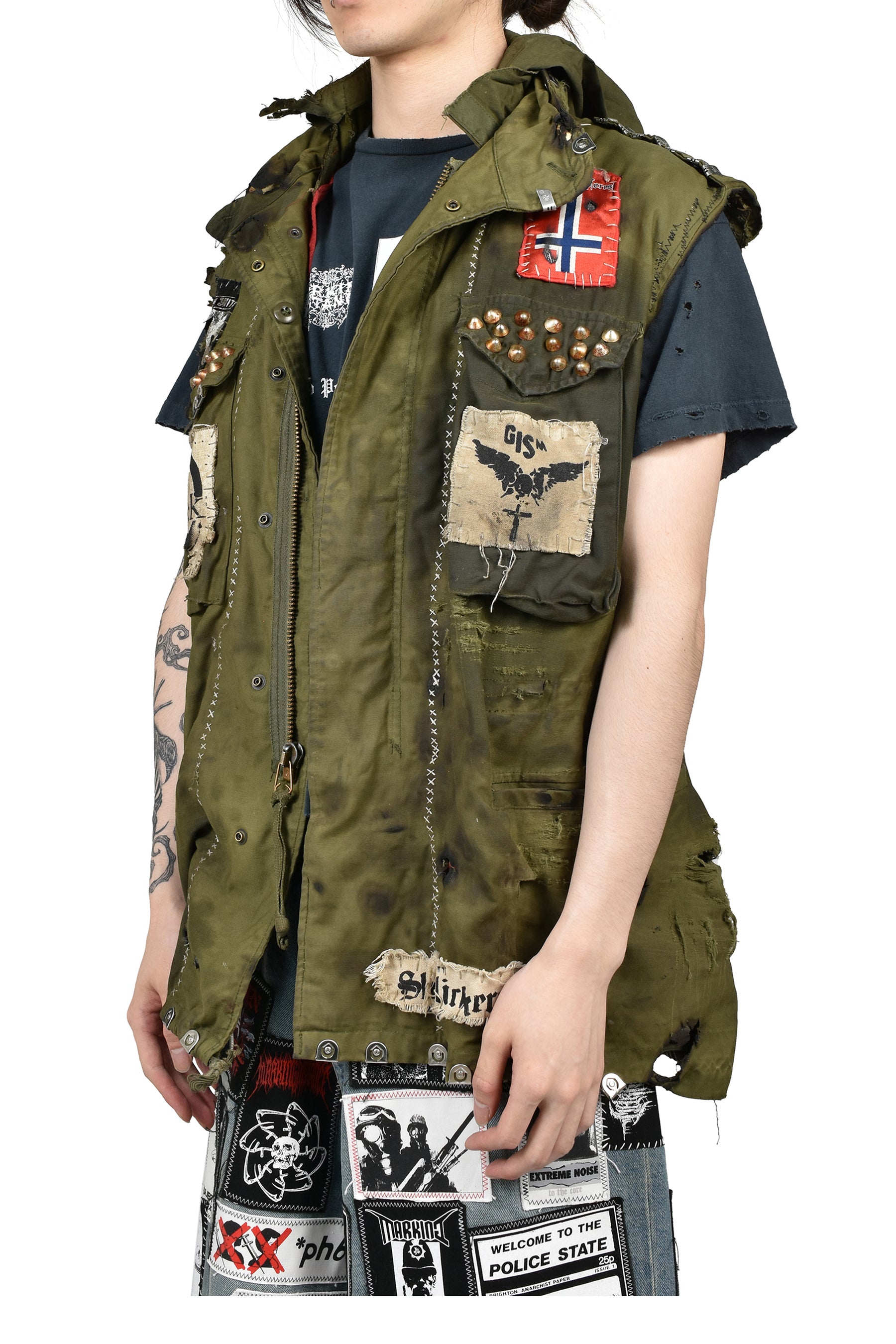 GULAG VEST / MILITARY GRN