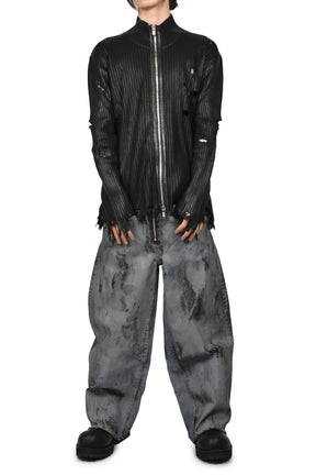 RUSTY WAXED BAGGY CUT / RUSTY GRY