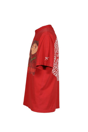 0076 T-SHIRTS / RED
