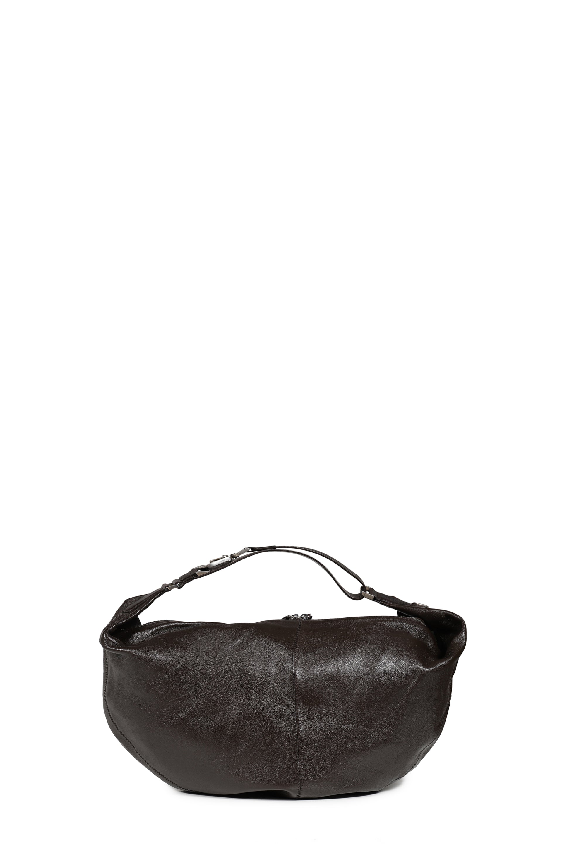 LARGE QUIVER CLIP BAG / DARK CHOCOLATE