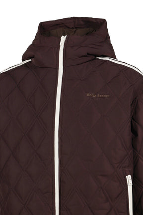 WB QUILTED JKT / MAROON