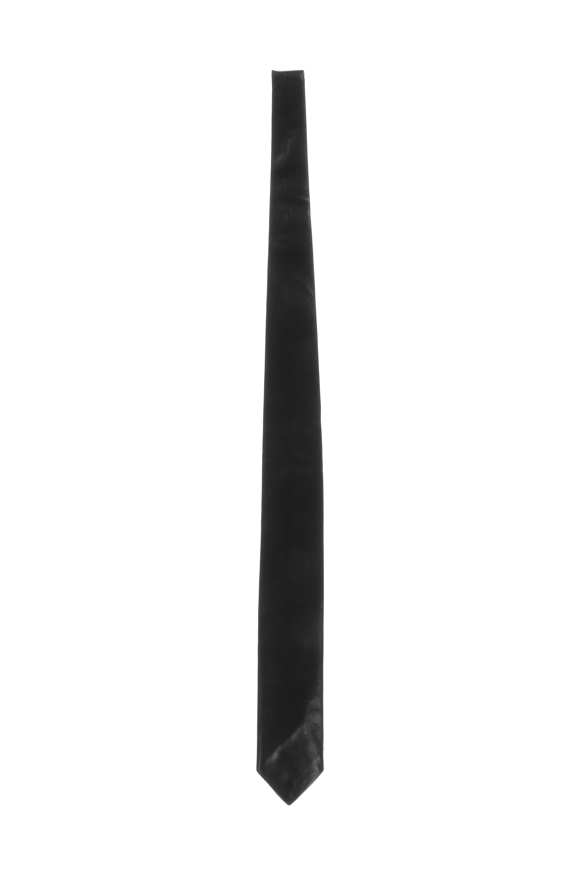 LEATHER CLASSIC TIE / BLK LEATHER