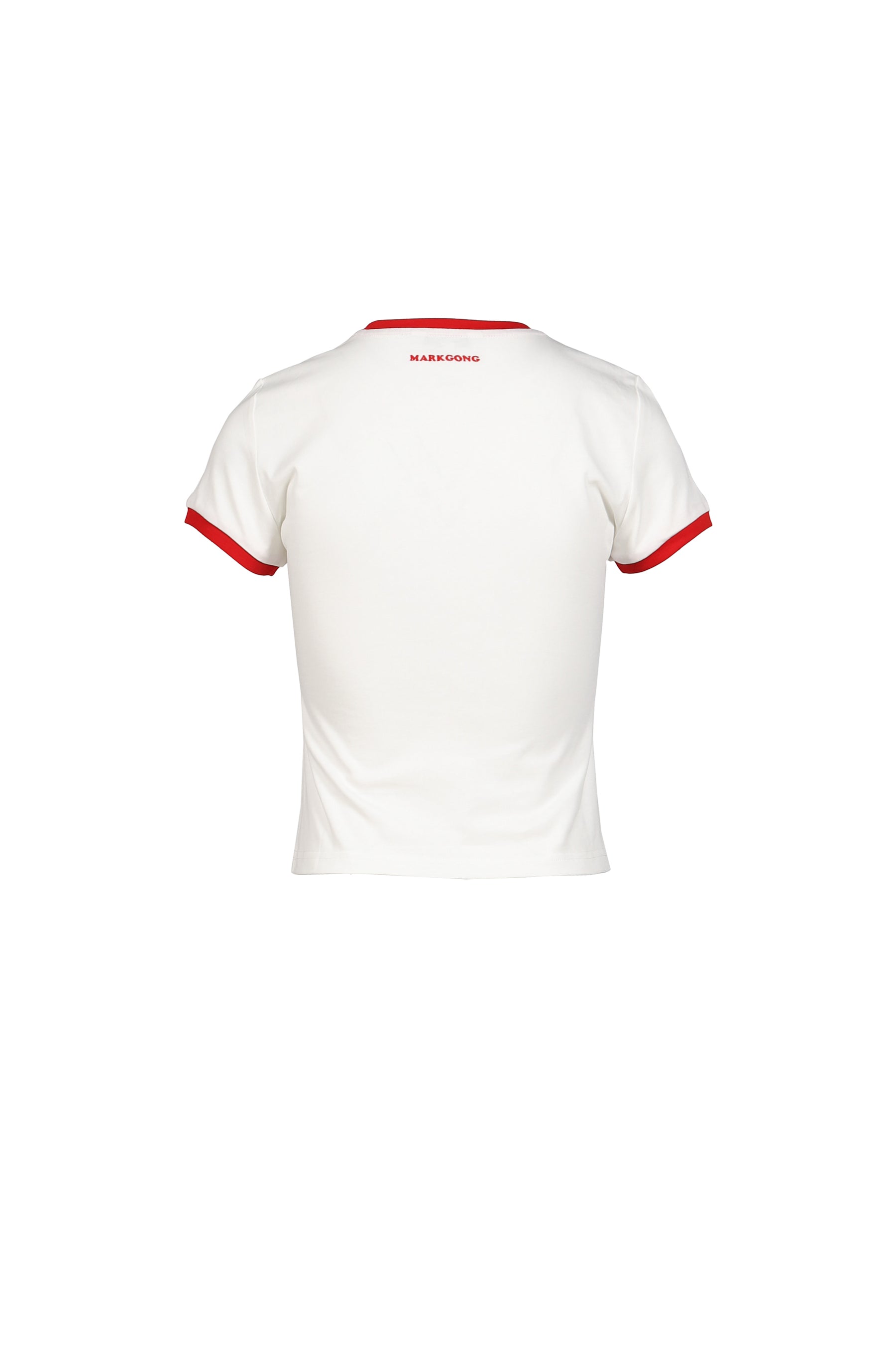 MARK MY GONG PRINTED T-SHIRT / WHT