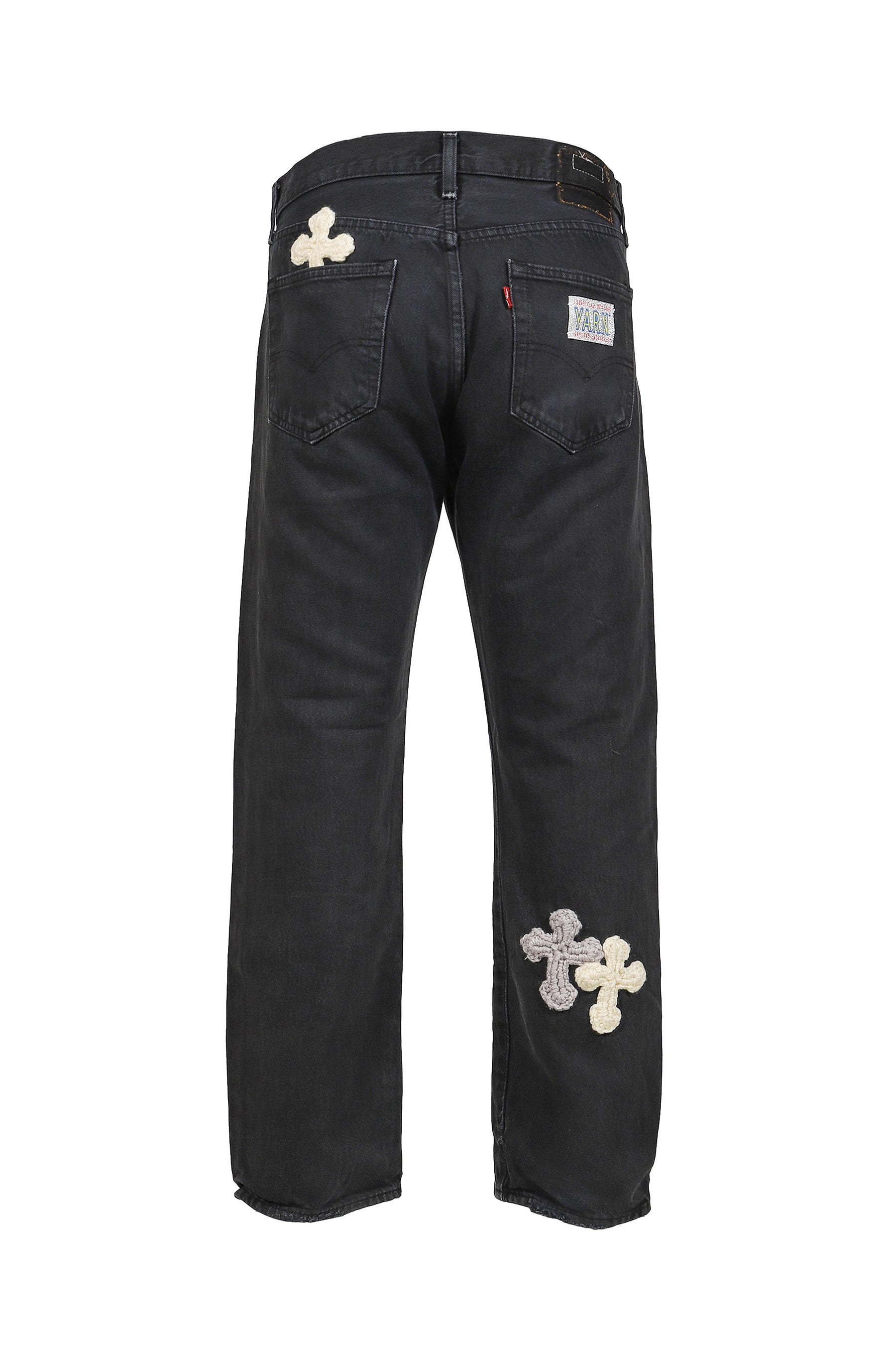 3D CROSS BLACK DENIM / BLK