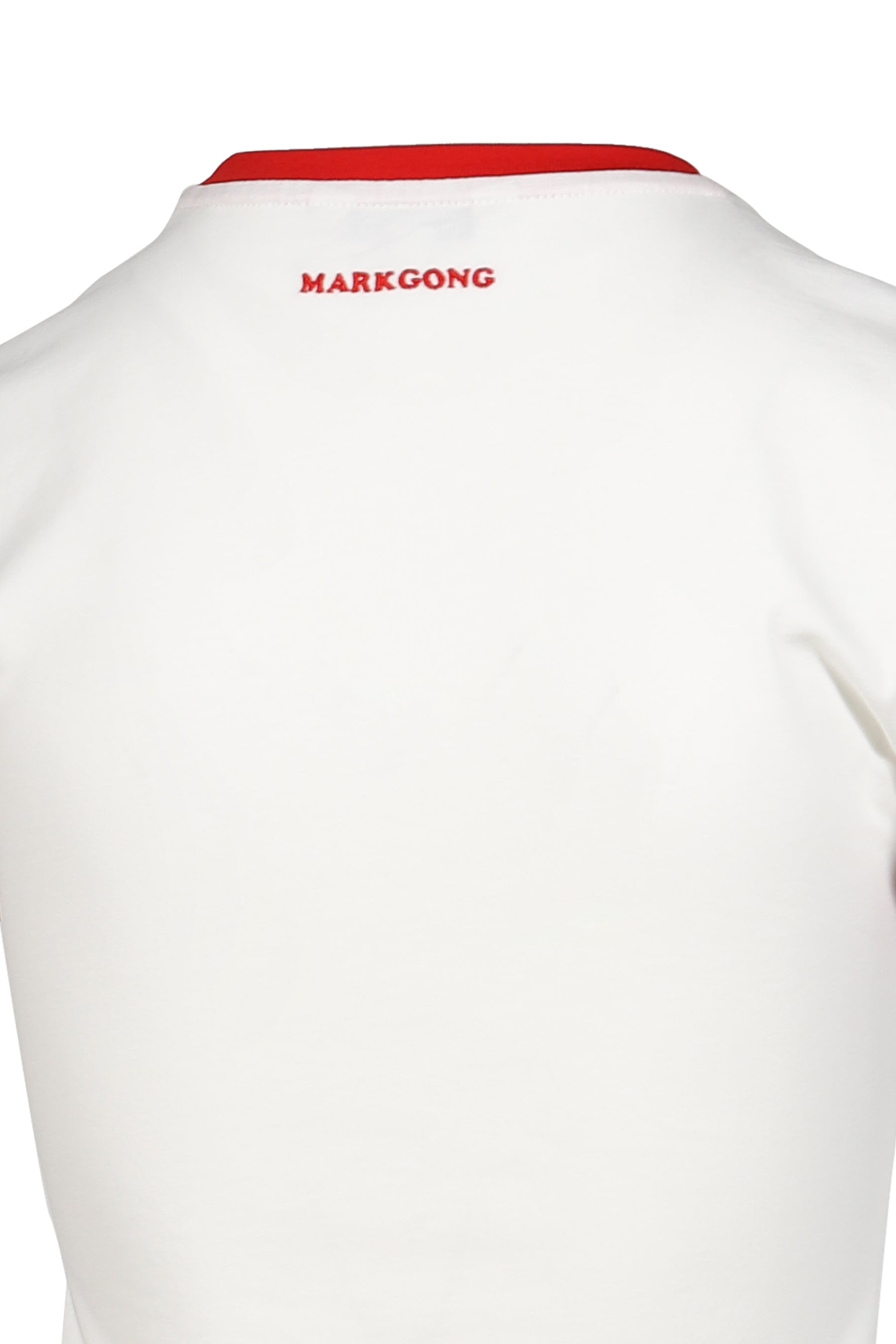 MARK MY GONG PRINTED T-SHIRT / WHT