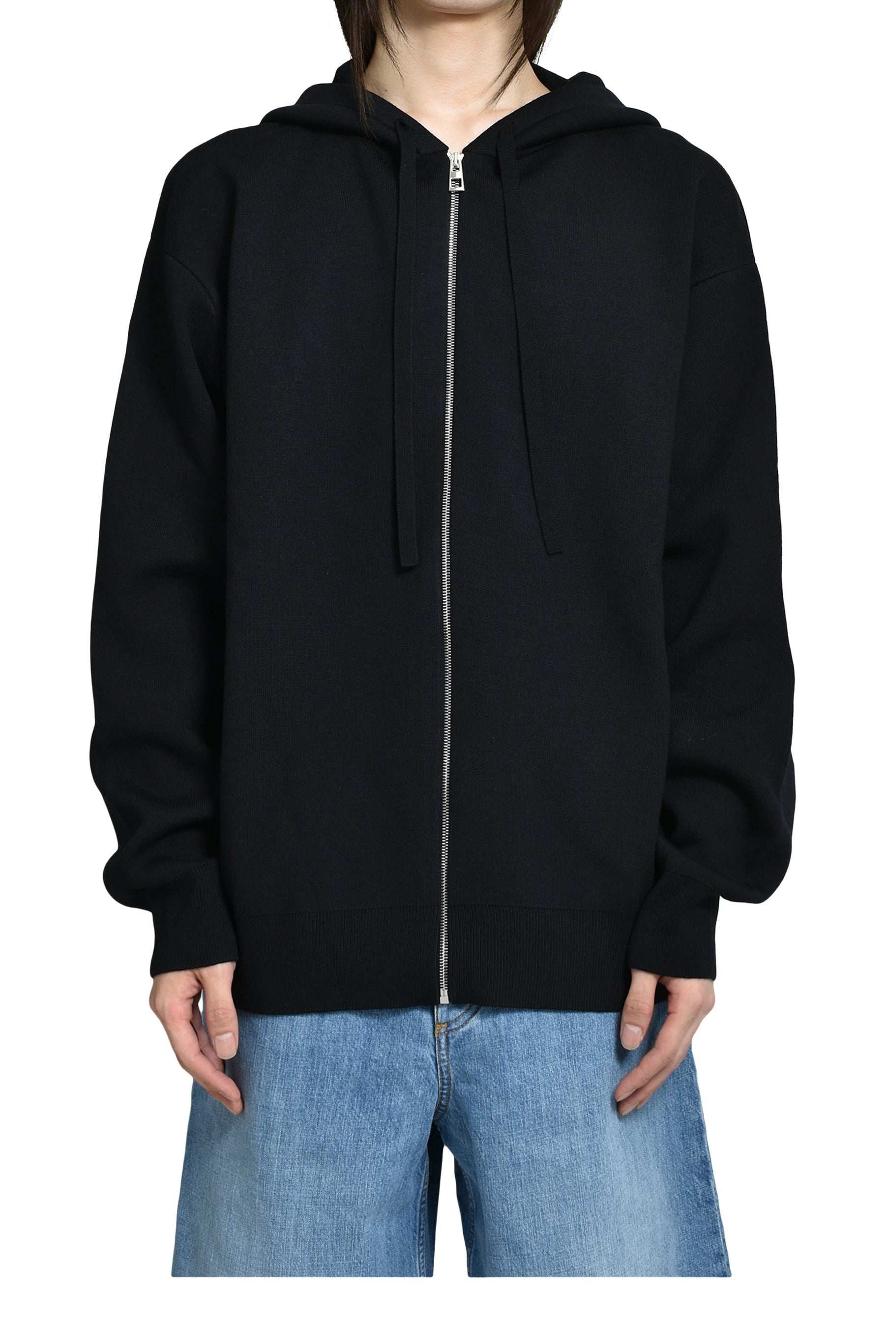 LOEWE ロエベ FW25 ANAGRAM ZIP-UP HOODIE / BLK - NUBIAN ヌビアン