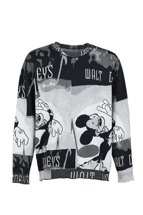 DISNEY VP / PC KNIT COLLECTION CREWNECK / MICKEY MOUSE / BLK