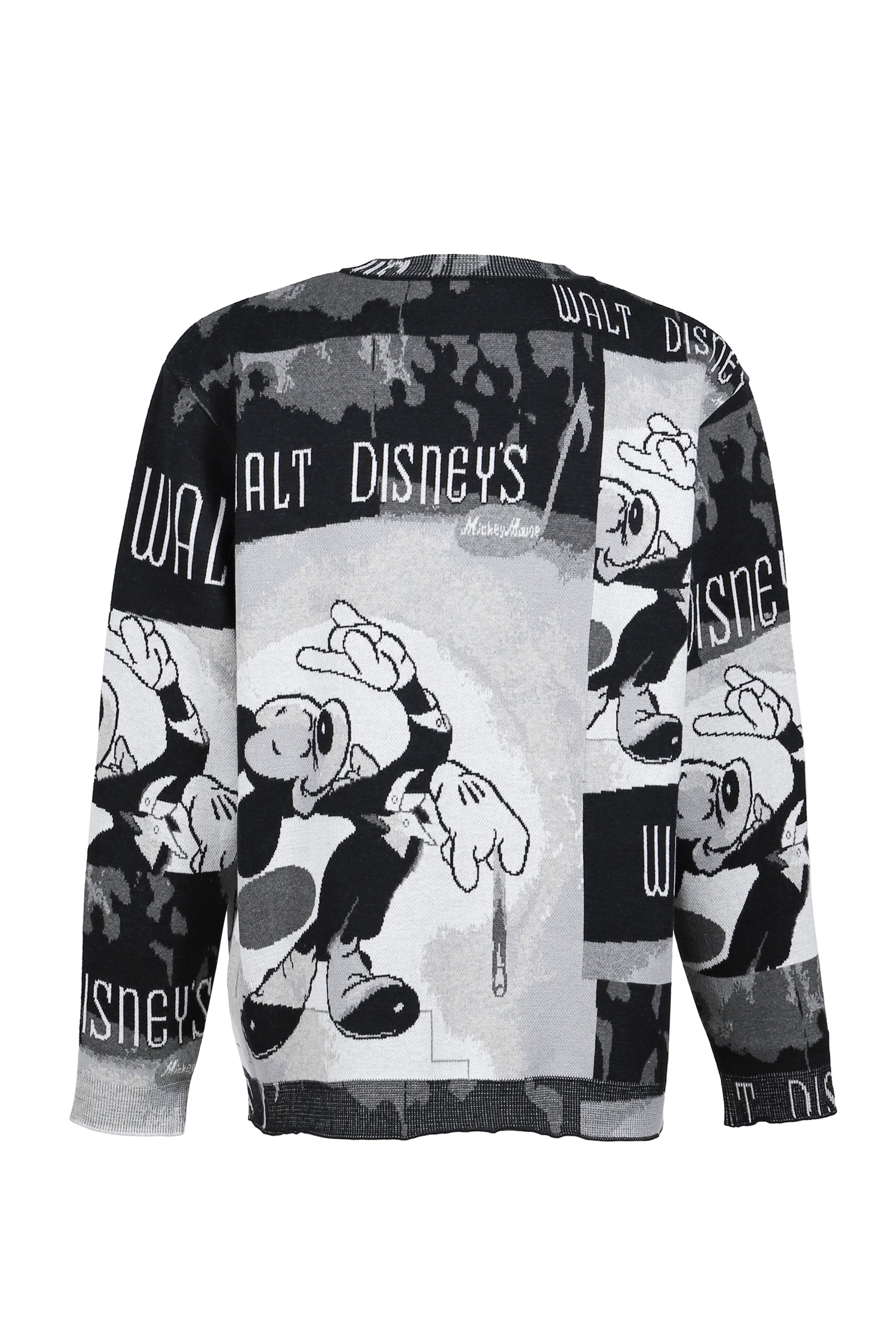 DISNEY VP / PC KNIT COLLECTION CREWNECK / MICKEY MOUSE / BLK