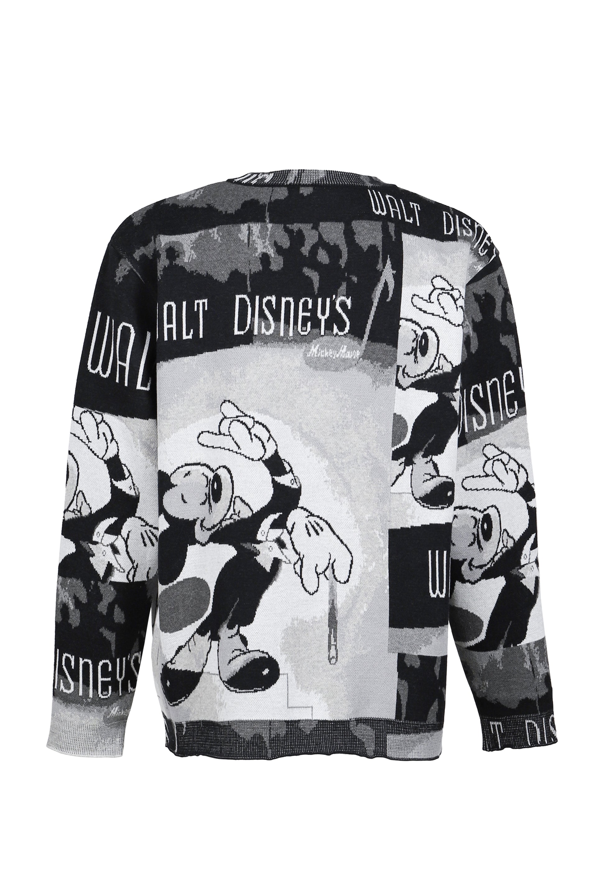 DISNEY VP / PC KNIT COLLECTION CREWNECK / MICKEY MOUSE / BLK