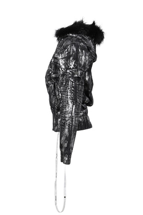 GUNMETAL MARSHAL JACKET / BLK