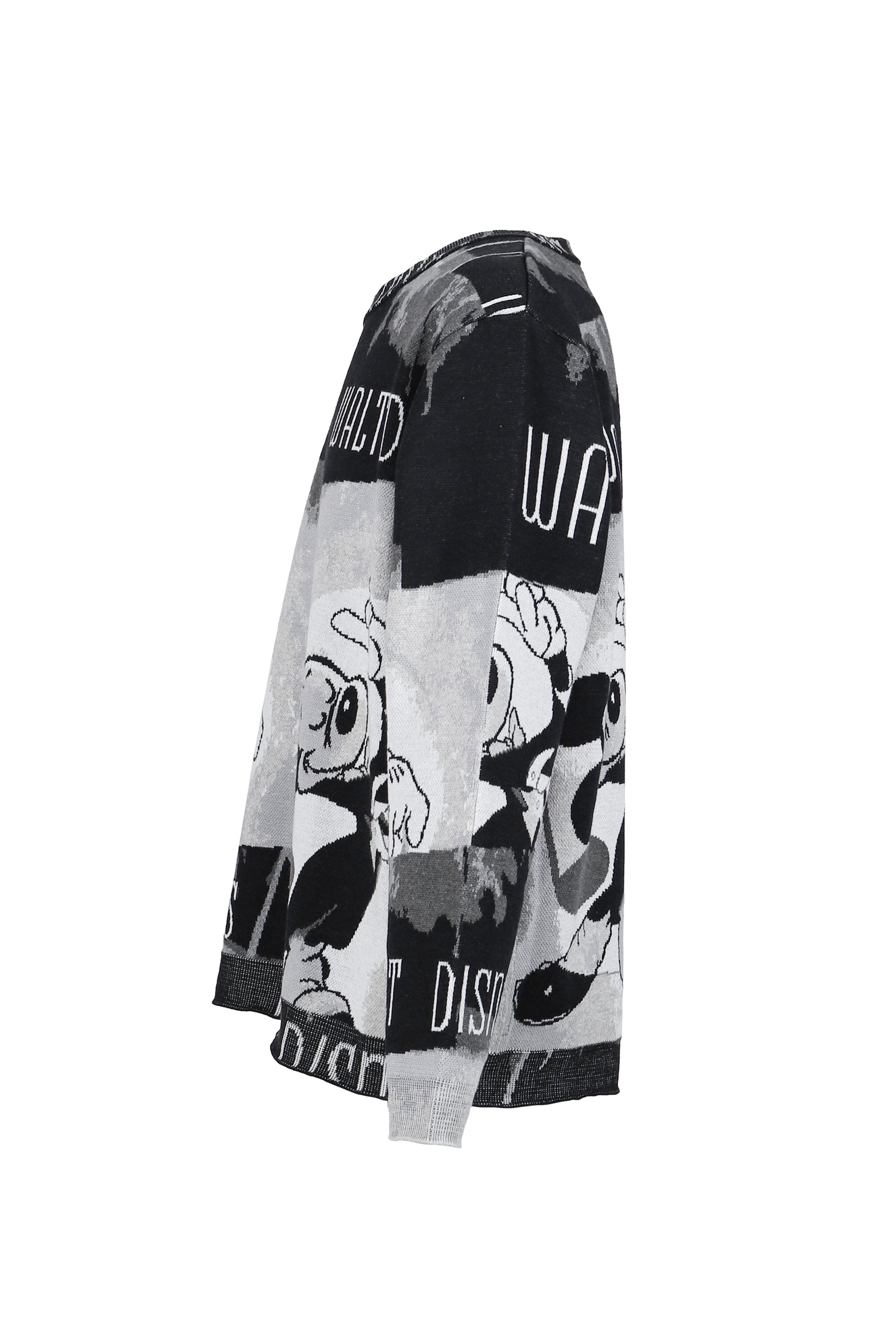 DISNEY VP / PC KNIT COLLECTION CREWNECK / MICKEY MOUSE / BLK