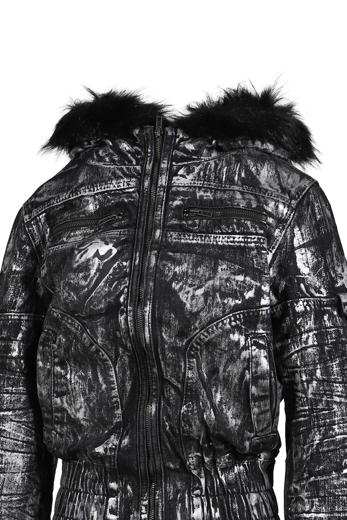 GUNMETAL MARSHAL JACKET / BLK