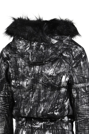 GUNMETAL MARSHAL JACKET / BLK