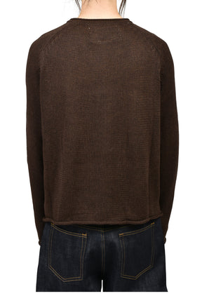 BUTTON COTTON USED SHIRT BROWN / BRW