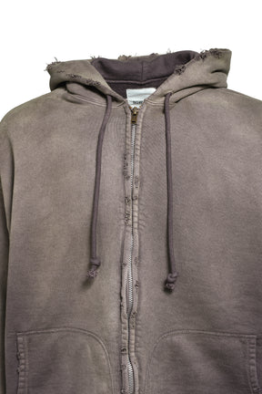BASEBALL CHAMPION ZIP HOODIE AGED / AGED BRW