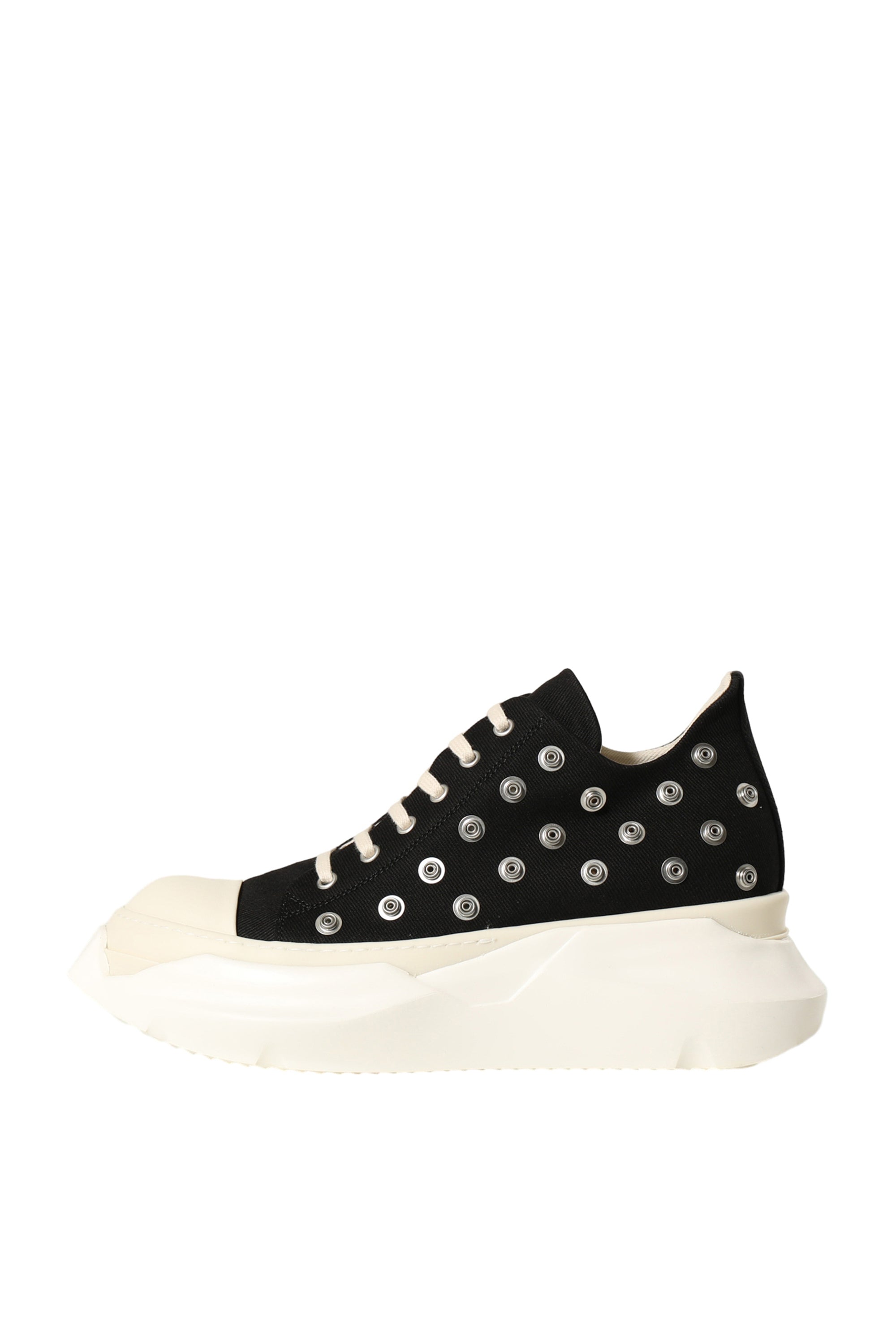 Rick Owens DRKSHDW FW23 ABSTRACT LOW SNEAK / BLK MILK MILK -NUBIAN