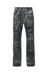 DISTRESSED LEATHER 5 POCKETS (20TH EXCLUSIVE) / RUB OFF IND