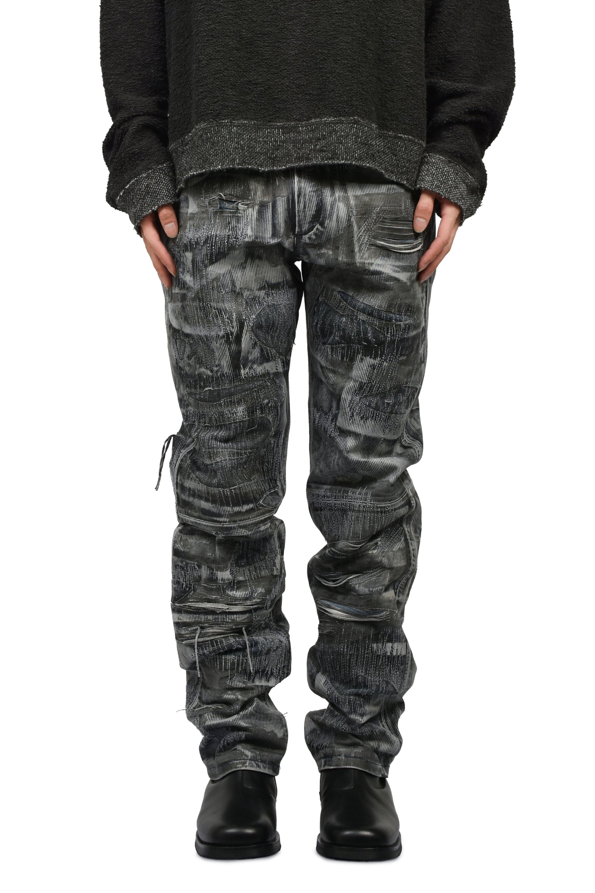 DISTRESSED LEATHER 5 POCKETS (20TH EXCLUSIVE) / RUB OFF IND