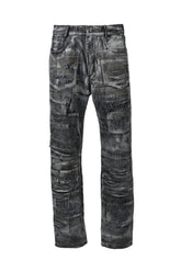 DISTRESSED LEATHER 5 POCKETS (20TH EXCLUSIVE) / RUB OFF IND