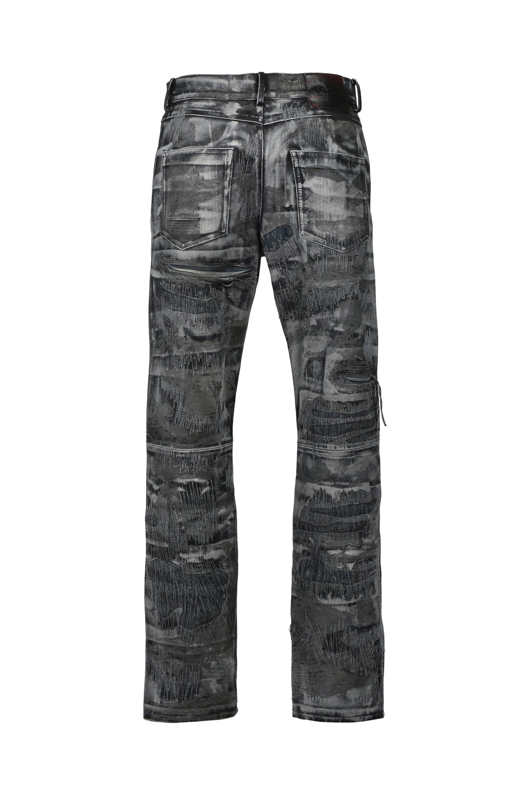 DISTRESSED LEATHER 5 POCKETS (20TH EXCLUSIVE) / RUB OFF IND