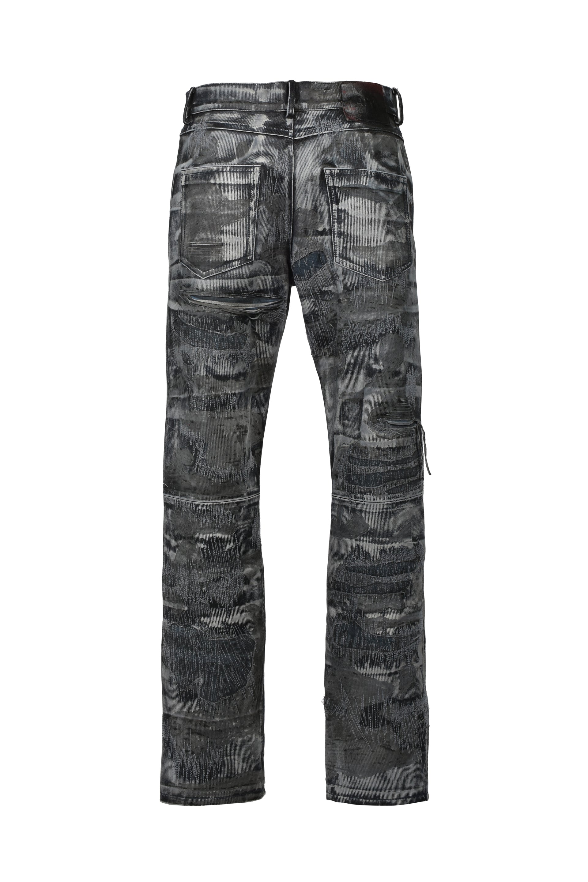 DISTRESSED LEATHER 5 POCKETS (20TH EXCLUSIVE) / RUB OFF IND