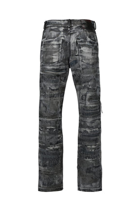 DISTRESSED LEATHER 5 POCKETS (20TH EXCLUSIVE) / RUB OFF IND