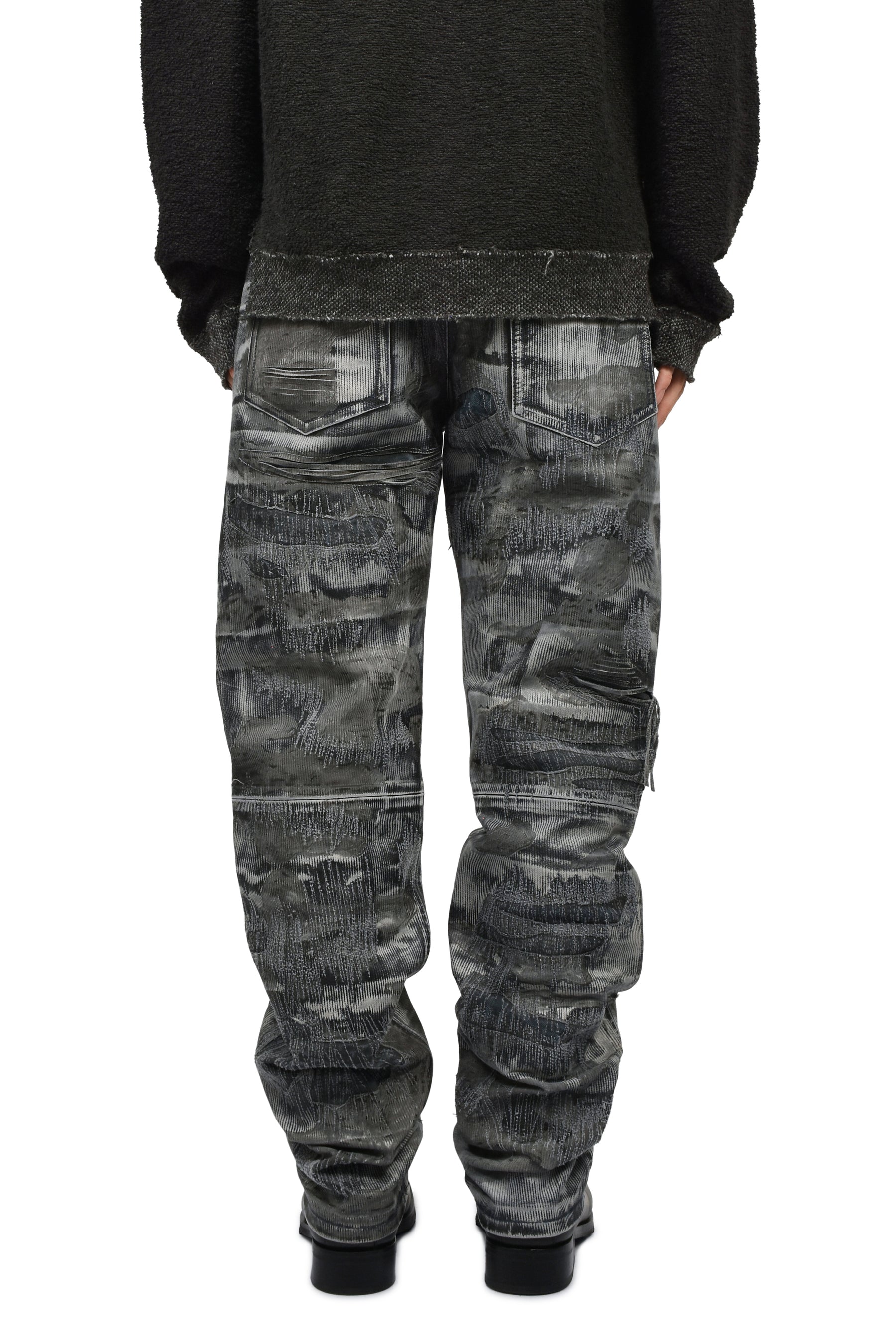 DISTRESSED LEATHER 5 POCKETS (20TH EXCLUSIVE) / RUB OFF IND
