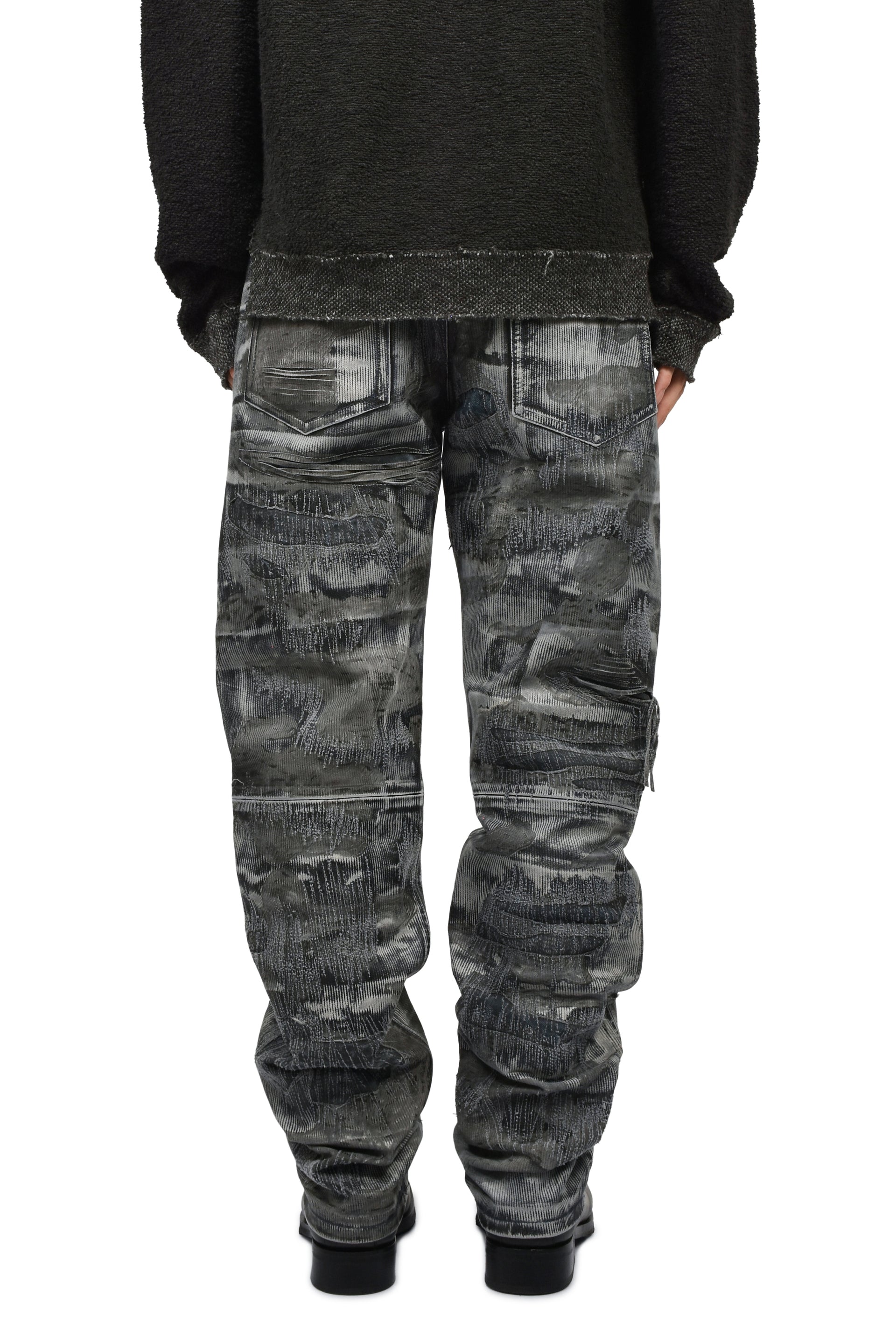 DISTRESSED LEATHER 5 POCKETS (20TH EXCLUSIVE) / RUB OFF IND