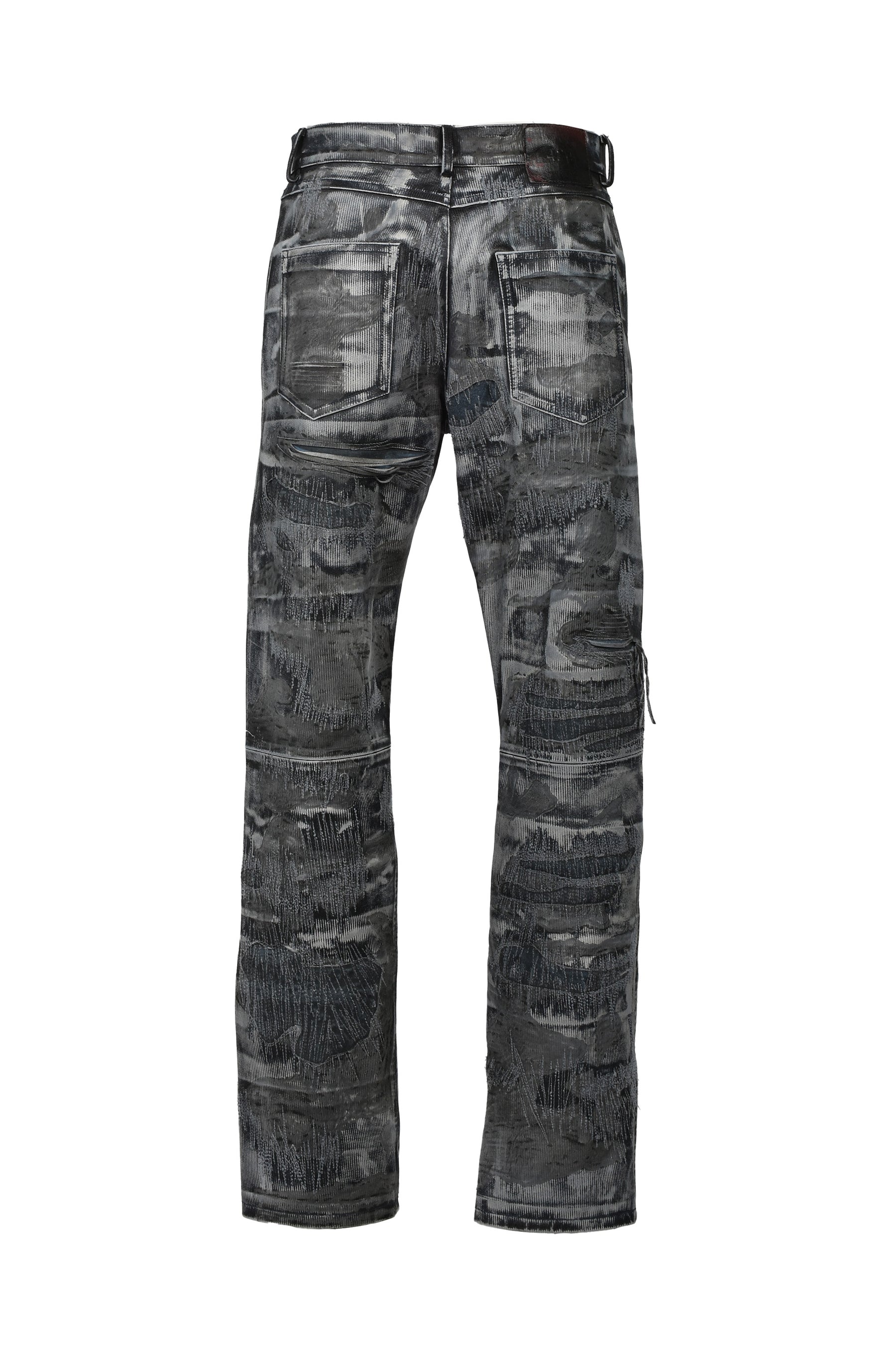 DISTRESSED LEATHER 5 POCKETS (20TH EXCLUSIVE) / RUB OFF IND