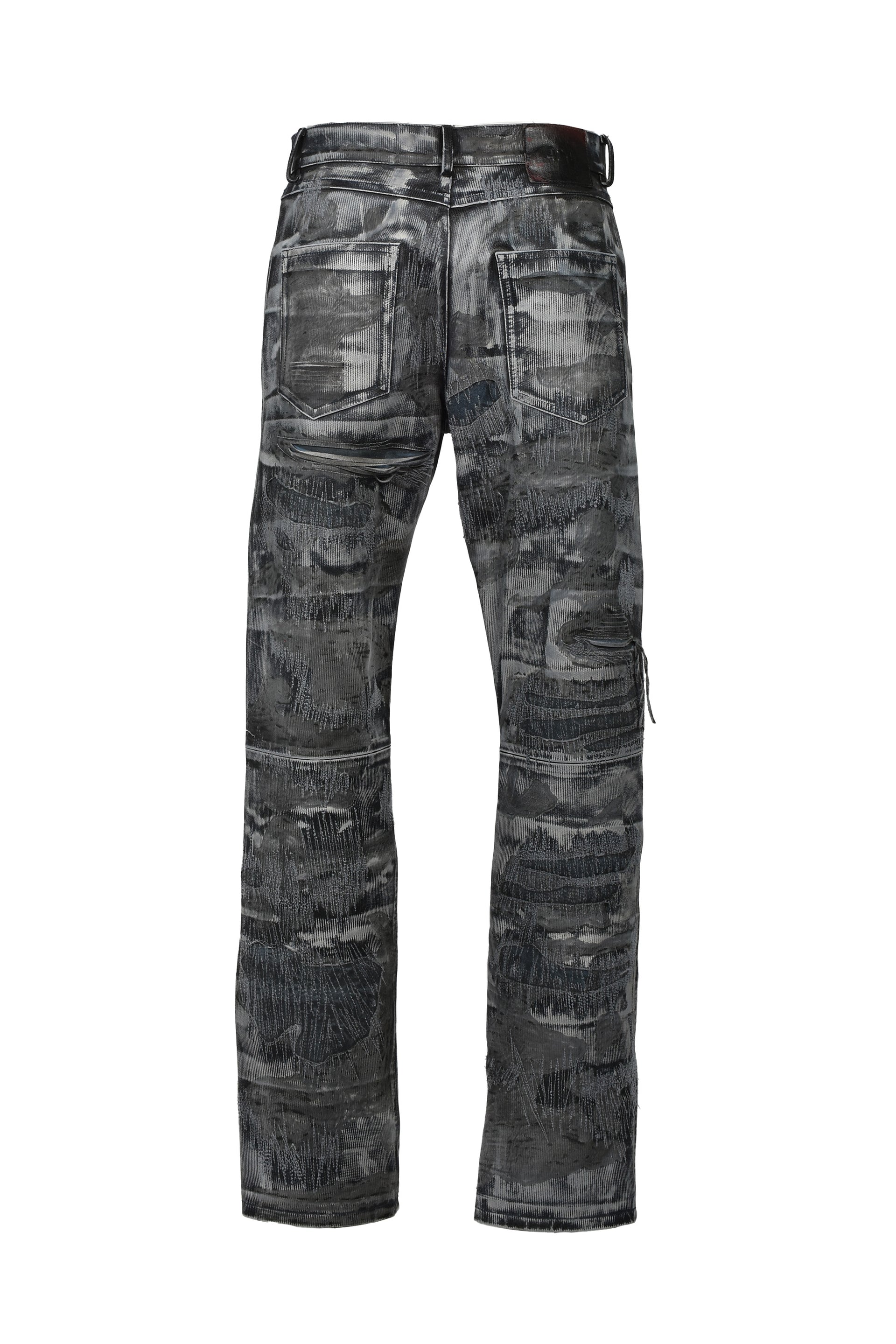 DISTRESSED LEATHER 5 POCKETS (20TH EXCLUSIVE) / RUB OFF IND