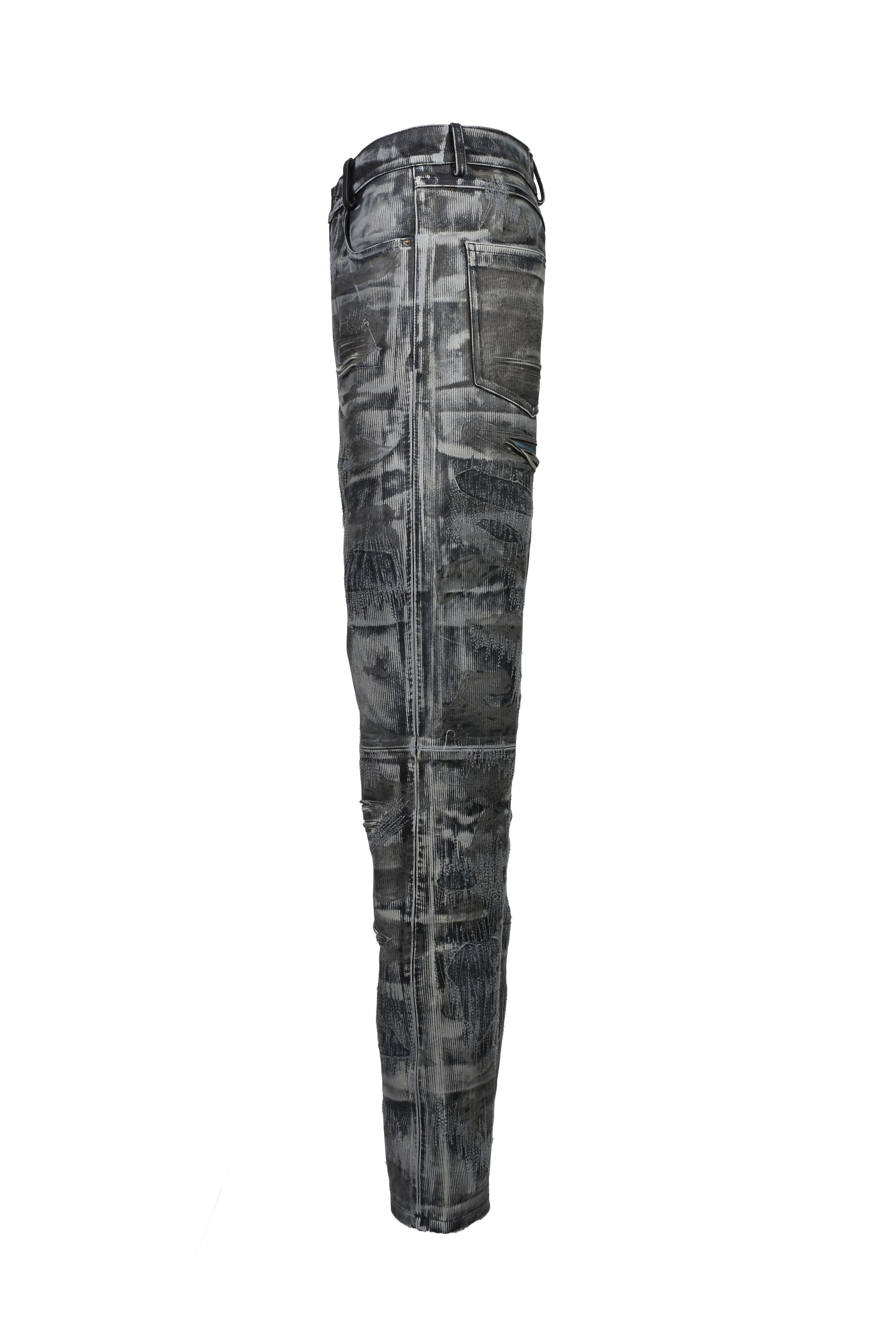 DISTRESSED LEATHER 5 POCKETS (20TH EXCLUSIVE) / RUB OFF IND