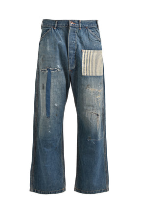 LAPD PRISONER DENIM PT AGING / IND AGING