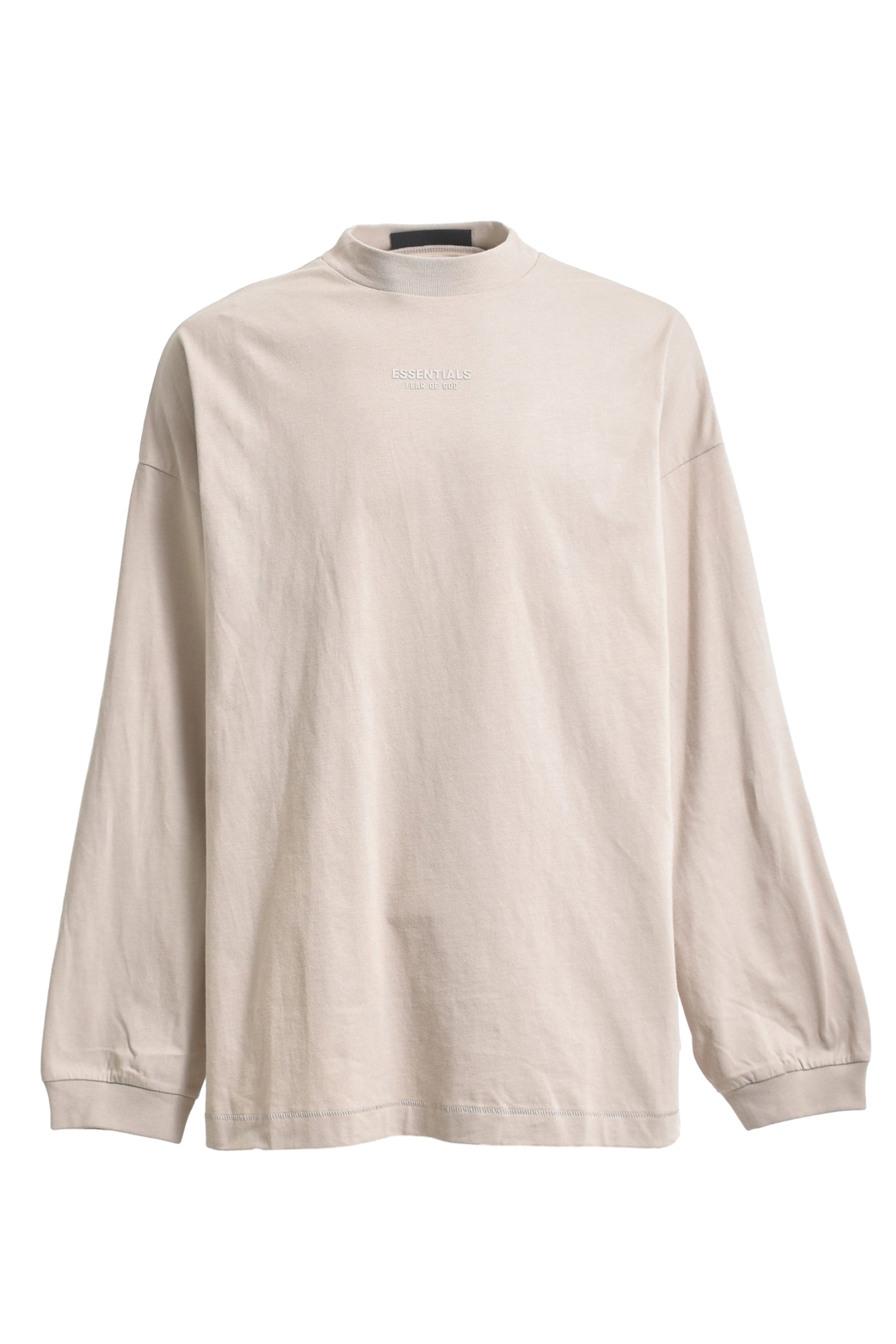 ESSENTIALS ESSENTIALS LS TEE / SIL CLOUD