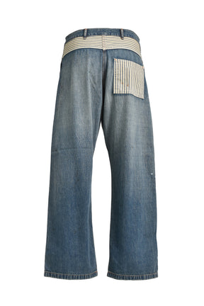 LAPD PRISONER DENIM PT AGING / IND AGING