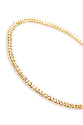 CURB BRACELET M GOLD / GLD