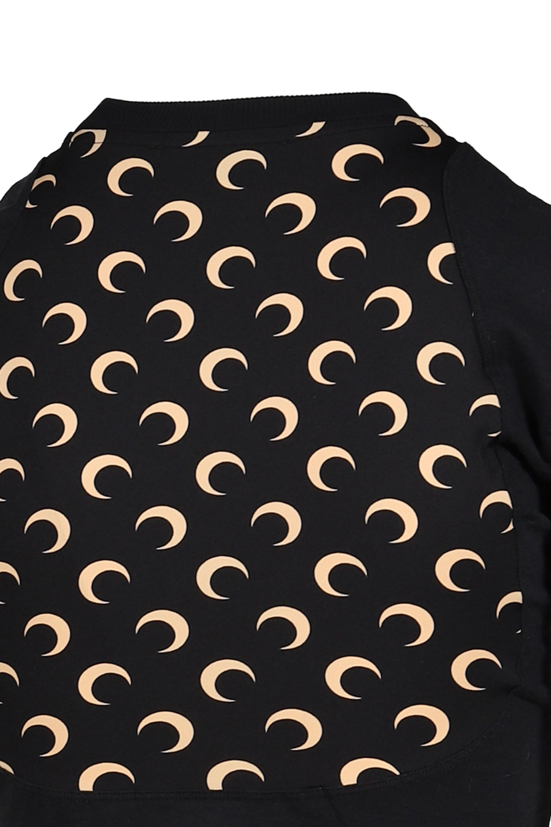Marine Serre マリーンセル SS26UPC JERSEY SS BABY FIT T-SHIRT / BLK