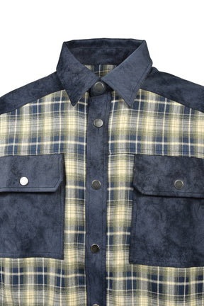 NEW RICH CHECK SHIRT / NAV