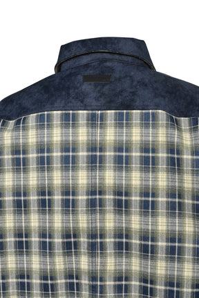 NEW RICH CHECK SHIRT / NAV